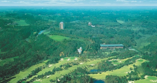 リソル生命の森（千葉県長柄町）の全景