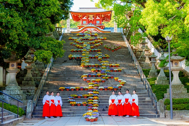 花回廊「幸せます」バージョン