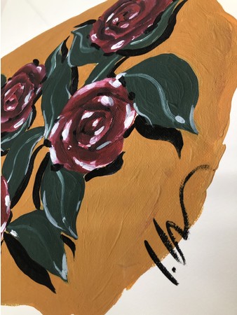 GICLEE PRINT（ROSE - Detail） │ Art by Lee Izumida