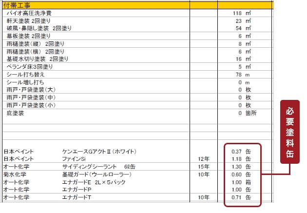 見積書（缶数表示）