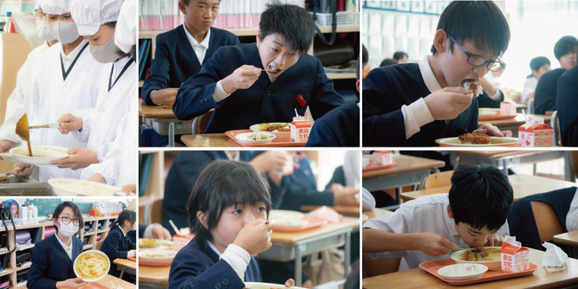 野々市市での学校給食