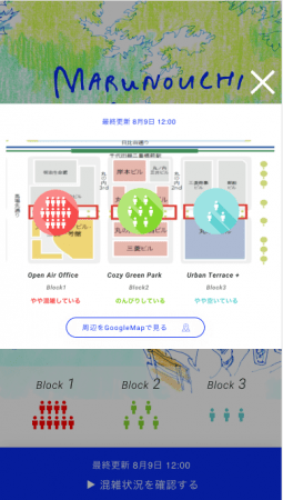 social distance MAP