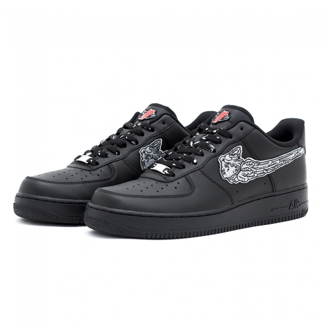 CHERUB AIR FORCE 1 Low Black Custom Sneakers 