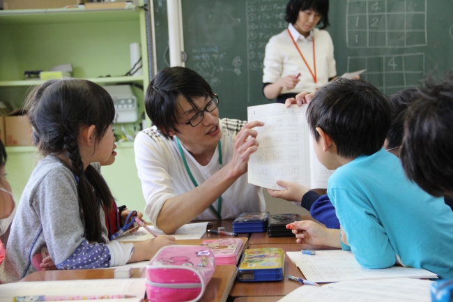 小学生の授業の様子