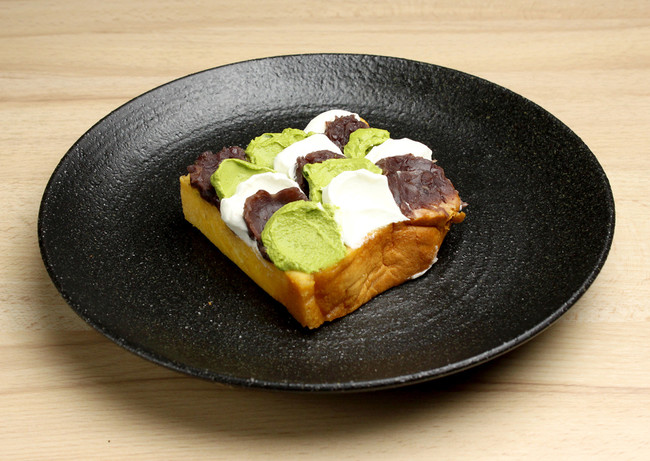 たまごカステラオープンケーキ 抹茶とあんこのZEN ¥500