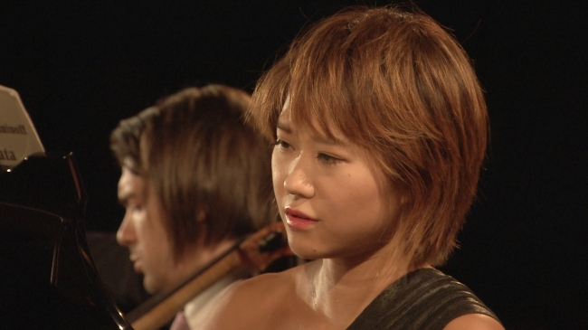 ヴェルビエ音楽祭2013 「ユジャ・ワン&ゴーティエ・カプソン」©Idéale Audience & Medici.TV