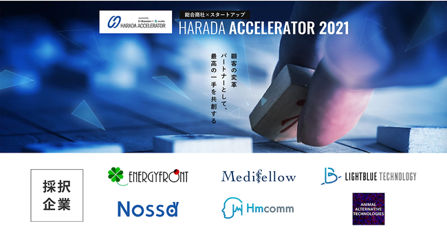 原田産業『HARADA ACCELERATOR 2021』powered by 01Booster・AUBA