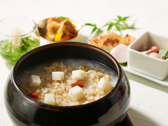 日本料理 芝桜 薬膳粥膳朝食イメージ