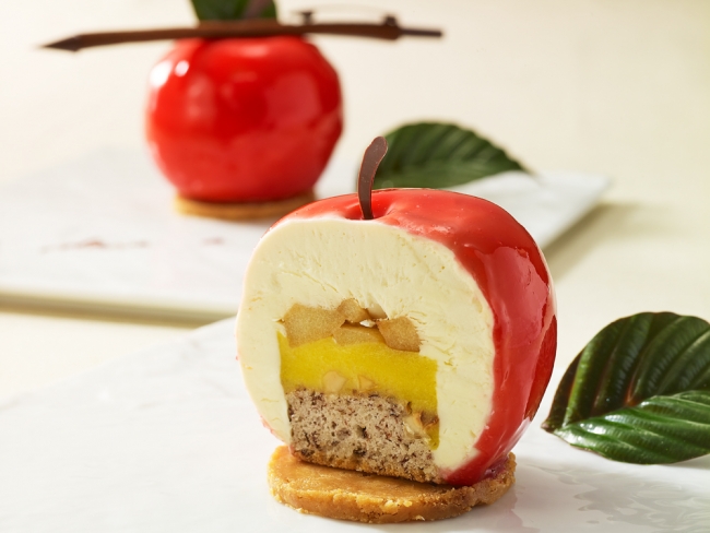 「Big Apple」をイメージしたデザートプレート「Apple bijou」