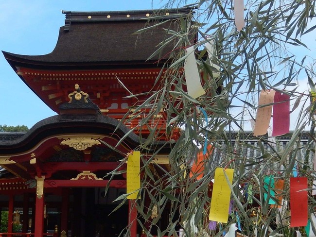 7月7日＜七夕祭＞の設え