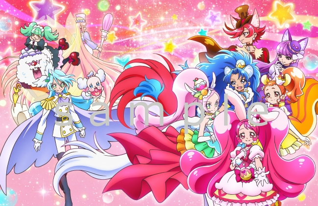 『キラキラ☆プリキュアアラモード』Blu-ray vol.4 イラスト