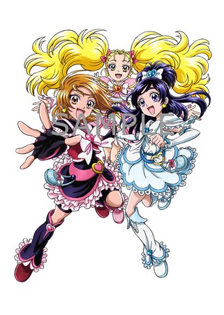 『ふたりはプリキュアMaxHeart総集編』ジャケイラスト①