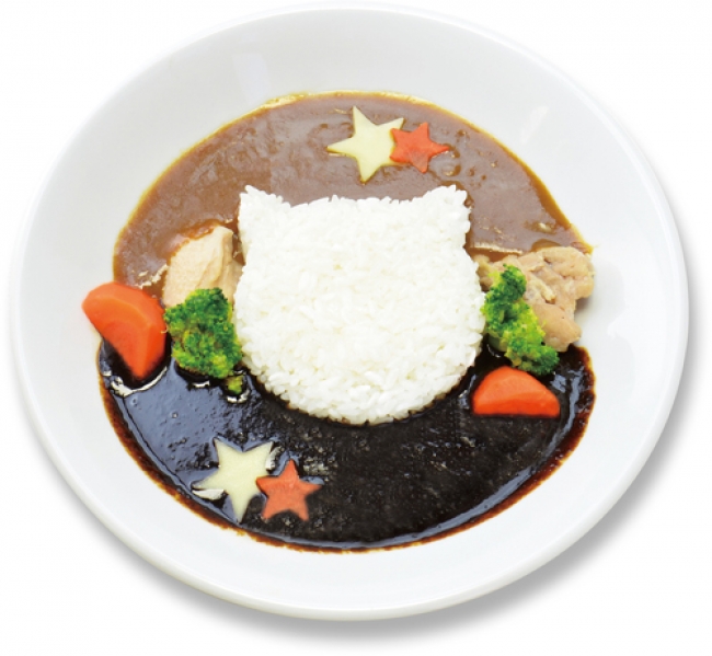 素直になれない一織の2色カレー