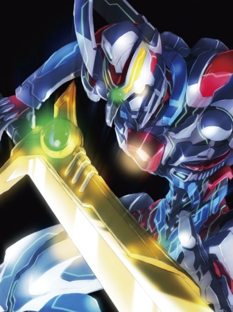 △『SSSS.GRIDMAN』Blu-ray&DVD第1巻ジャケット画像