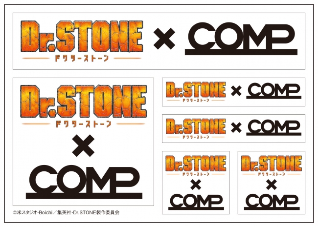 Ｄｒ．ＳＴＯＮＥ x COMP 限定オリジナルステッカー