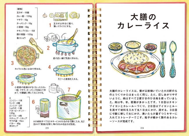 大膳のカレーライス／本書より