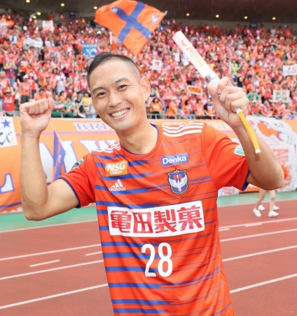 著者： 早川史哉選手 ©ALBIREX NIIGATA