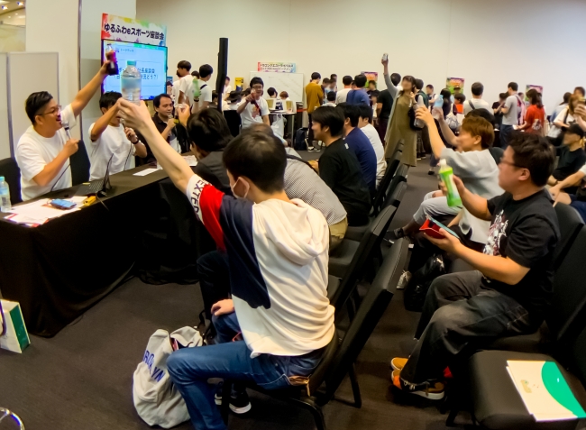 前回開催された「ゆるふわeスポーツ座談会 ウェルプレイドフェスティバル編」の様子