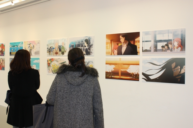 大阪会場でのパネル展示の様子