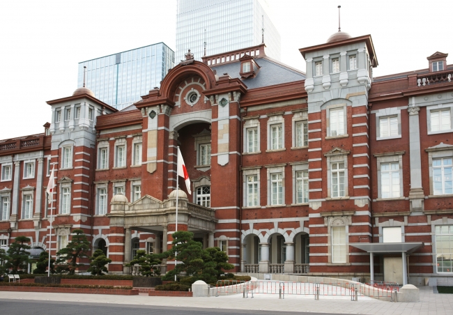 復原された東京駅