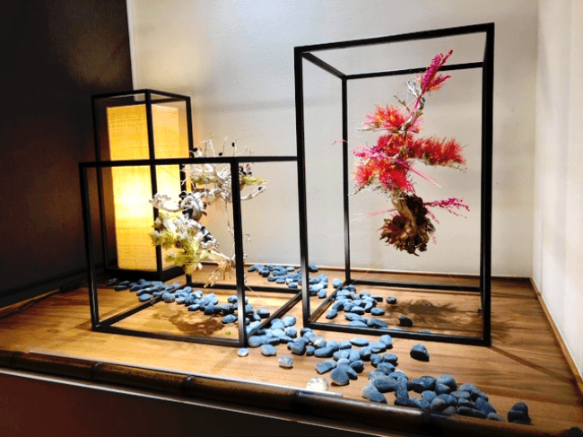 展示する工芸品 （作品名：HIBIYA-KADAN×DRY BONSAI®）