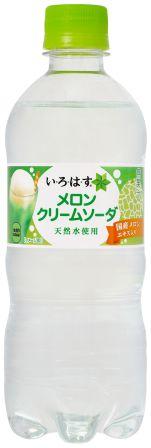 「い・ろ・は・す メロンクリームソーダ」 515ml PETボトル