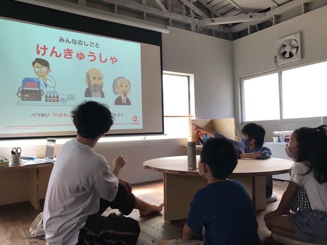 8月3日より開講したサマースクールの様子。池上の街を研究しました。