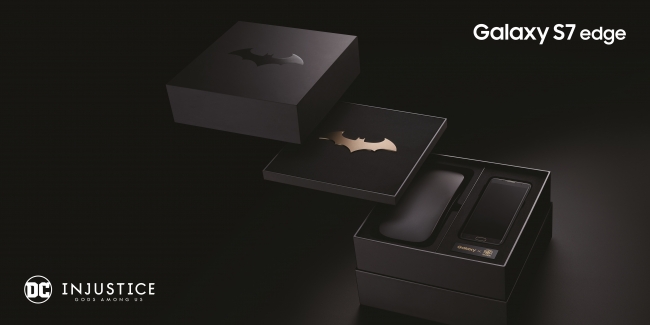 Galaxy S7 edge Injustice Edition パッケージ