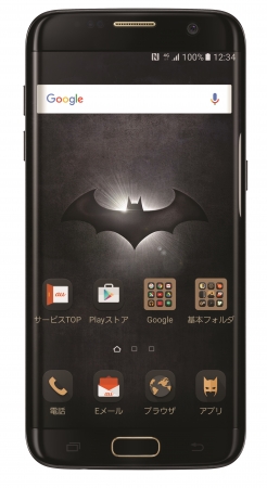 Galaxy S7 edge Injustice Edition 待受画面