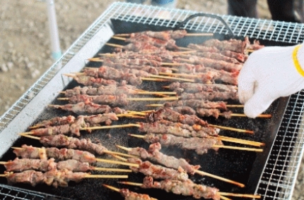 名物！！珍肉ケバブ！！