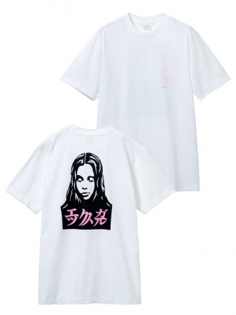 X-GIRL X LONELY FACE MENS SS TEE