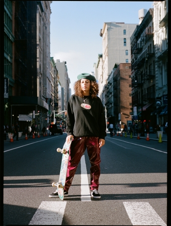 #1 X-girl skateboards