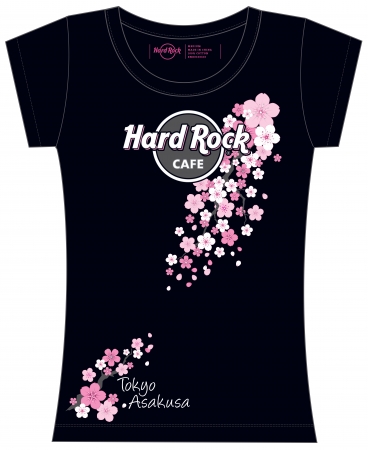 Ladies 2019 Cherry Blossom Tee Black