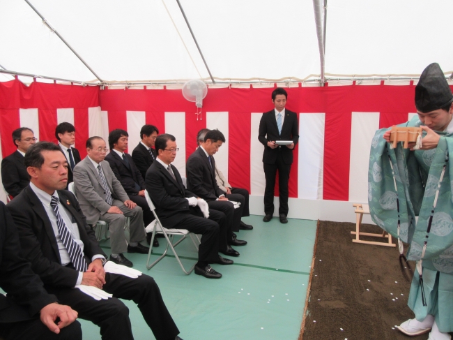 アパホテル〈駒込駅前〉起工式神事