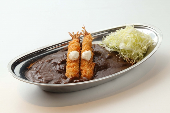 エビフライ社長カレー830円