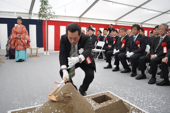 アパホテル〈御堂筋江坂駅前〉・アパホテル〈なんば南 恵美須町駅〉起工式