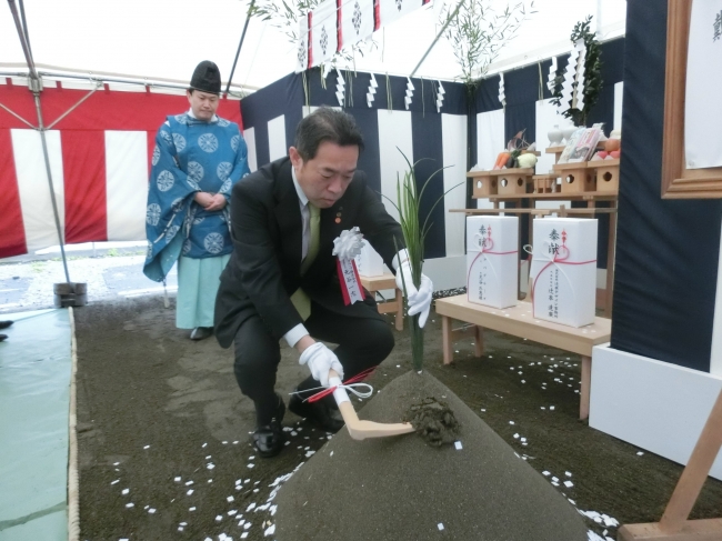 アパホテル〈西船橋駅前〉起工式