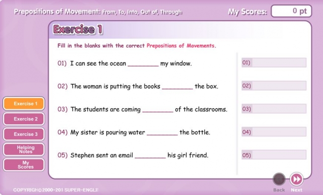 【Grammar Drills】