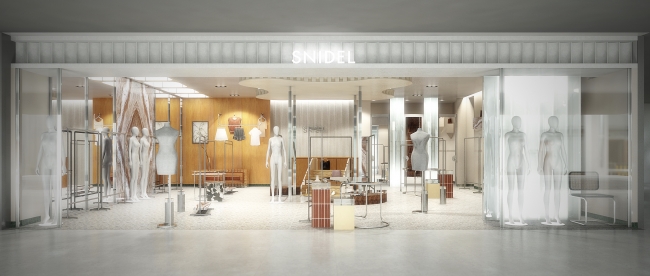 SNIDEL新宿ルミネ2店パース