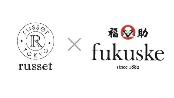 「russet×fukuske」ロゴ