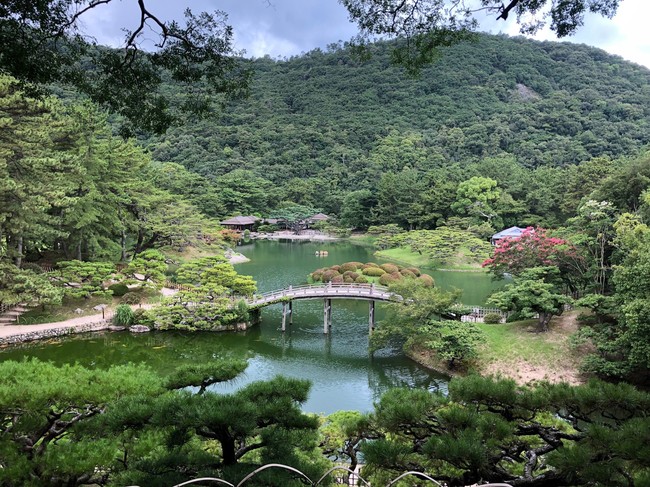 公園 1 位：栗林公園（香川県高松市）