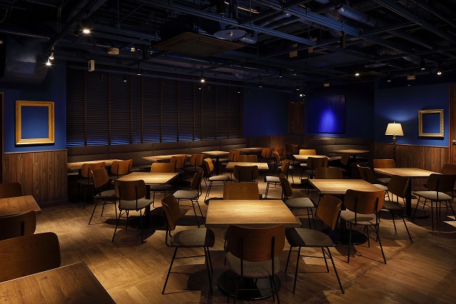 「dining lounge concept B」店内