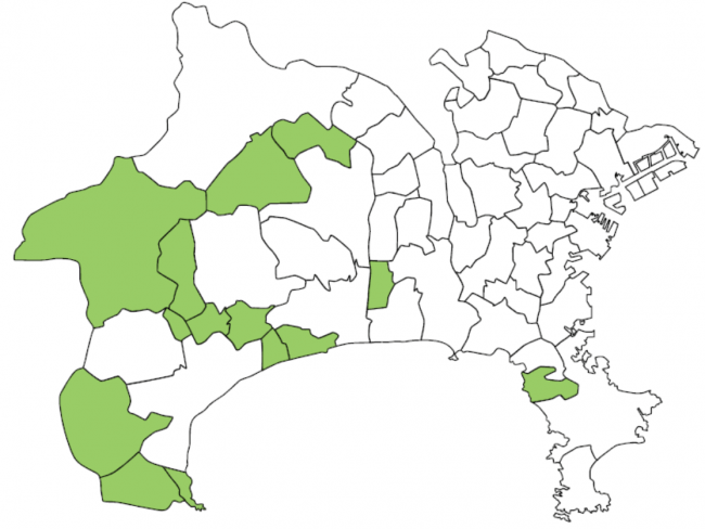 神奈川県内の１４町村