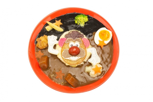 ポテトヘッドの福笑いカレー