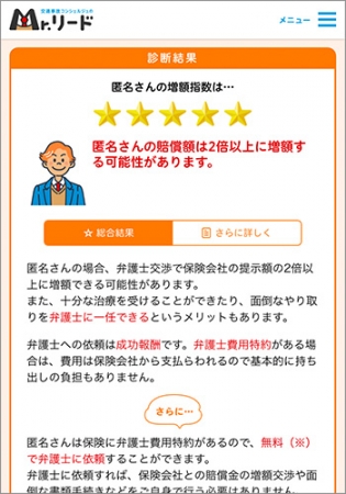 診断結果例