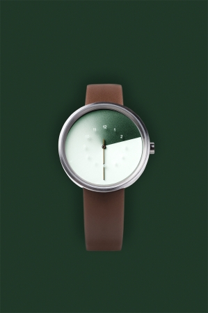 Makuake 日本限定バージョン – Hidden Time Watch エメラルド (Emerald)