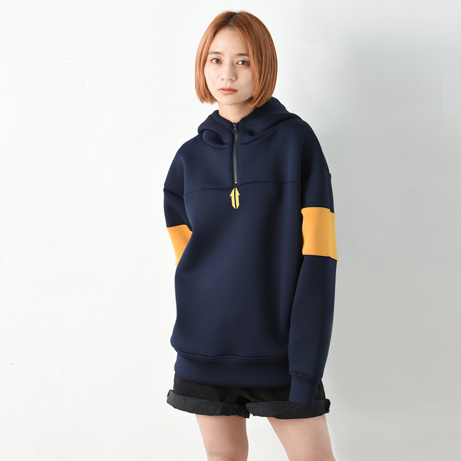 【UNITE】Emblem Logo Half Zip Hoodie ￥15,950（税込み）