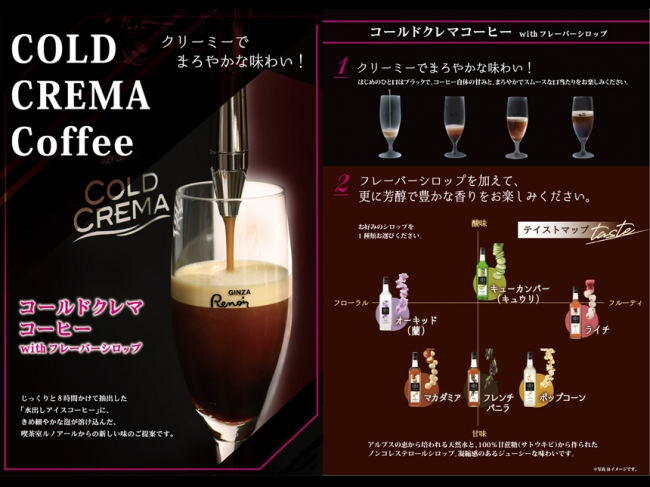 「コールドクレマコーヒー」イメージ