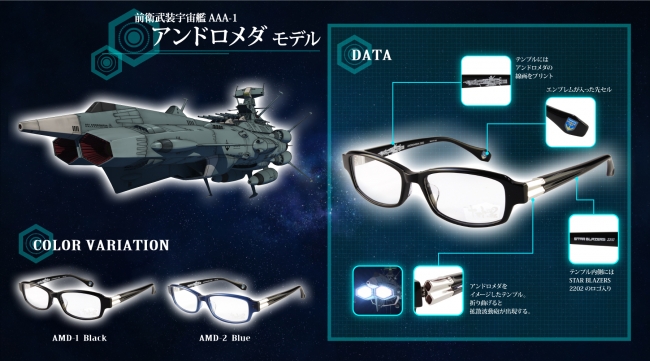 「前衛武装宇宙艦AAA-1 アンドロメダ」モデル