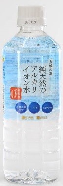 純天然のアルカリイオン水 金城の華 500ml